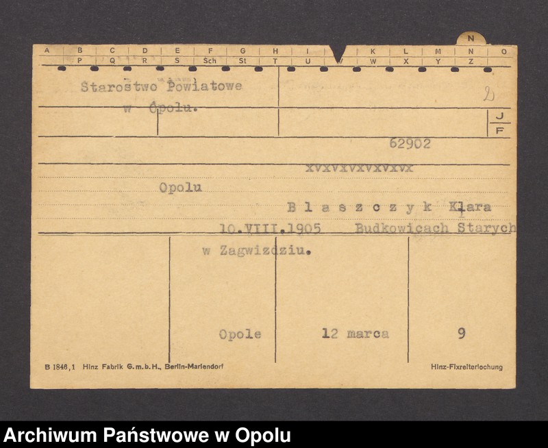 Obraz 4 z jednostki "[Fox Paul, Beuthen]"
