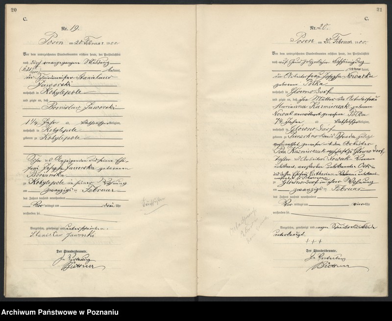 Obraz 13 z jednostki "Księga miejscowa zgonów"