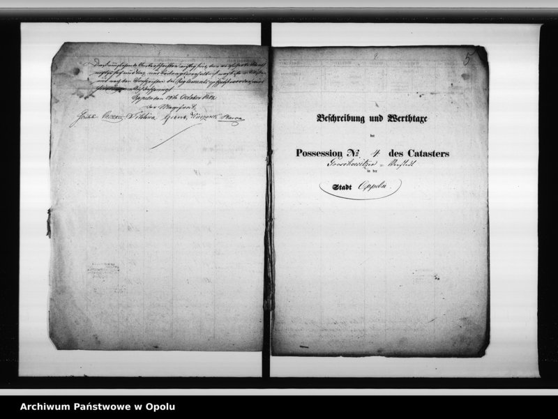 Obraz 9 z jednostki "Beschreibung des Gehöftes No 292 des Katasters in der Stadt Oppeln [...]"