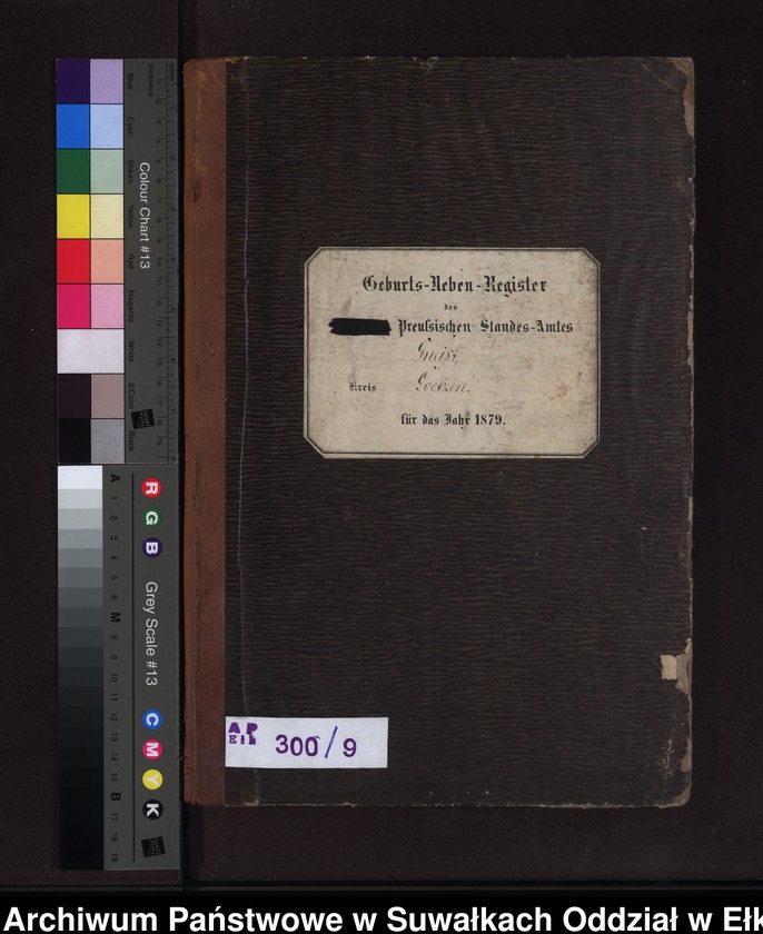 image.from.unit.number "Geburts-Neben-Register des Preussischen Standes-Amtes Gneist Kreis Loetzen"