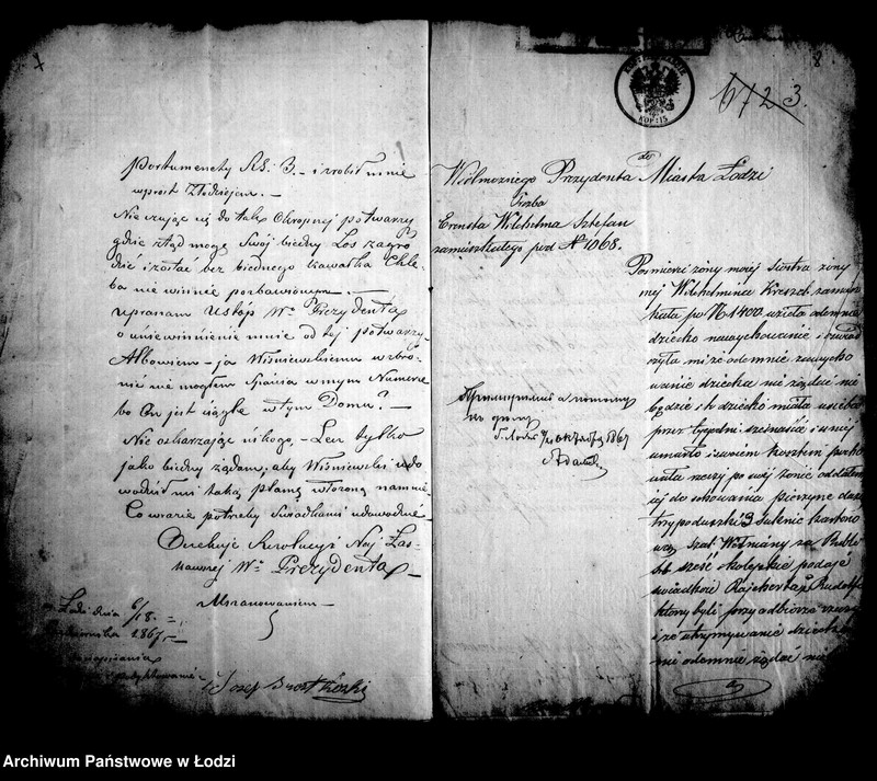 Obraz 10 z jednostki "Akta tyczące się zażaleń"