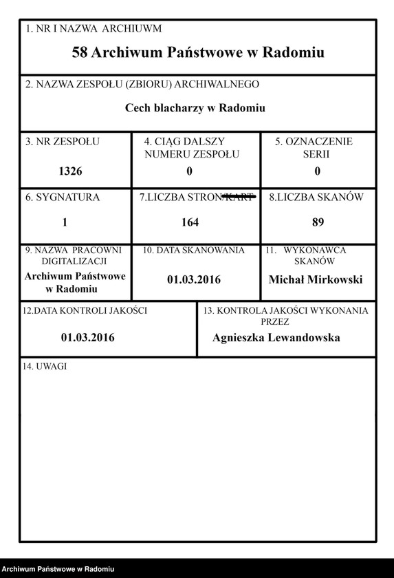 image.from.unit.number "[Księga zapisów na terminatora, czeladnika i majstra profesji blacharskiej]"