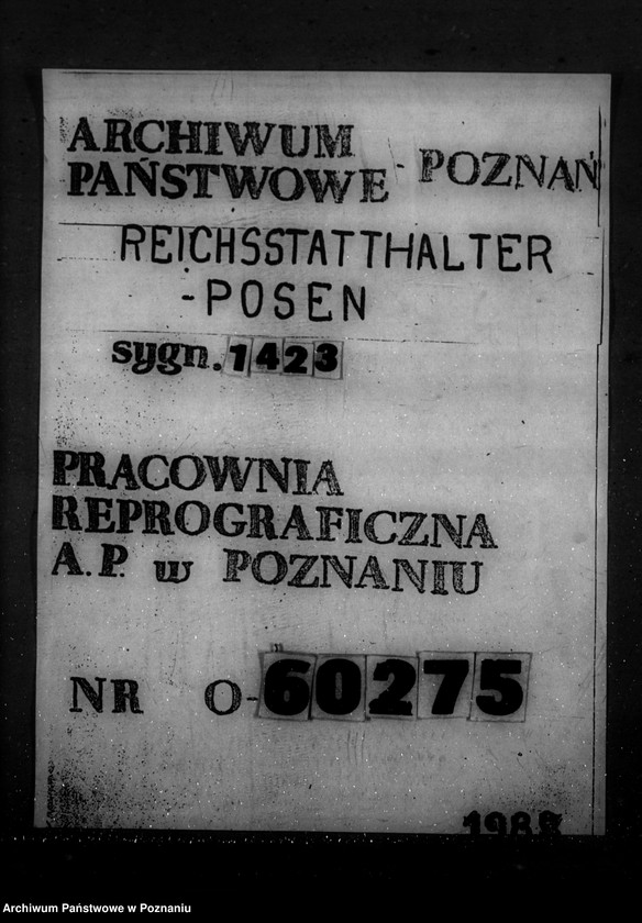 Obraz 1 z jednostki "Berufung zu Beigeordneten der Stadt Litzmannstadt (Łódź)"