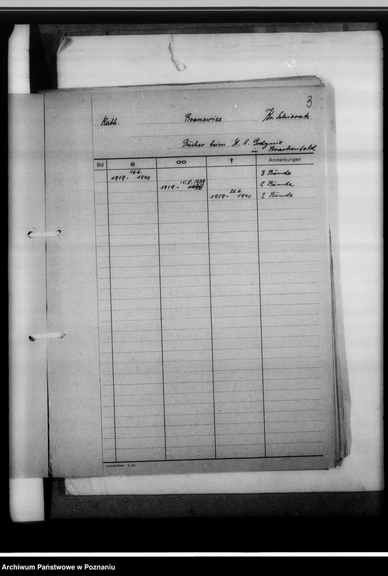 Obraz 7 z jednostki "[Wykazy ksiąg kościelnych wyznań chrześcijańskich i niechrześcijańskich z powiatu sieradzkiego]"