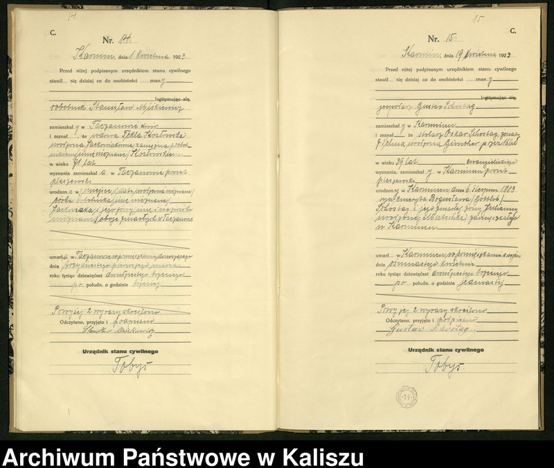 Obraz 11 z jednostki "[Księga zgonów]"