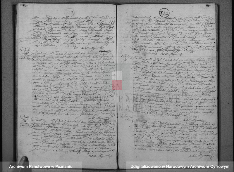 Obraz 19 z jednostki "Księga urodzeń, małżeństw i zgonu"