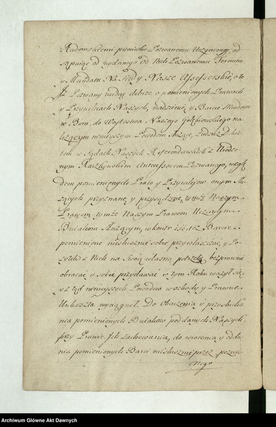 image.from.unit.number ""Acta decretorum Sae Rae Mtis Judicii Referendarialis Regni regnante - - Augusto III rege Poloniae - - Ad Relationem - - Antonii Sebastiani Dembowski, Antonii Łodzia Poniński, Josephi in Załuskie Załuski praepositi Varsaviensis etc. referendariorum. In annis 1735, 36, 38, 39, 40, 43, 44, 45, 46, 47, 48 et 49 emanatorum. Post fata generosi Michaelis Nagrodzki iudicii eiusdem notarii cura et impensis generosi Ioannis Nepomuceni Słomiński Metrices Regni praefecti completa et compactata Varsaviae"."
