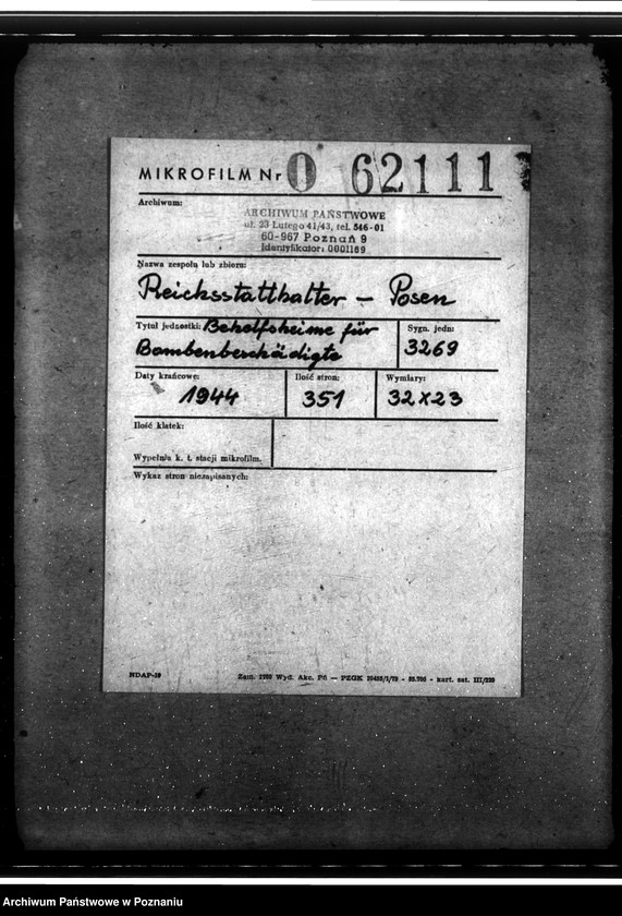 Obraz 2 z jednostki "Behelfsheime für Bombenbeschädigte"