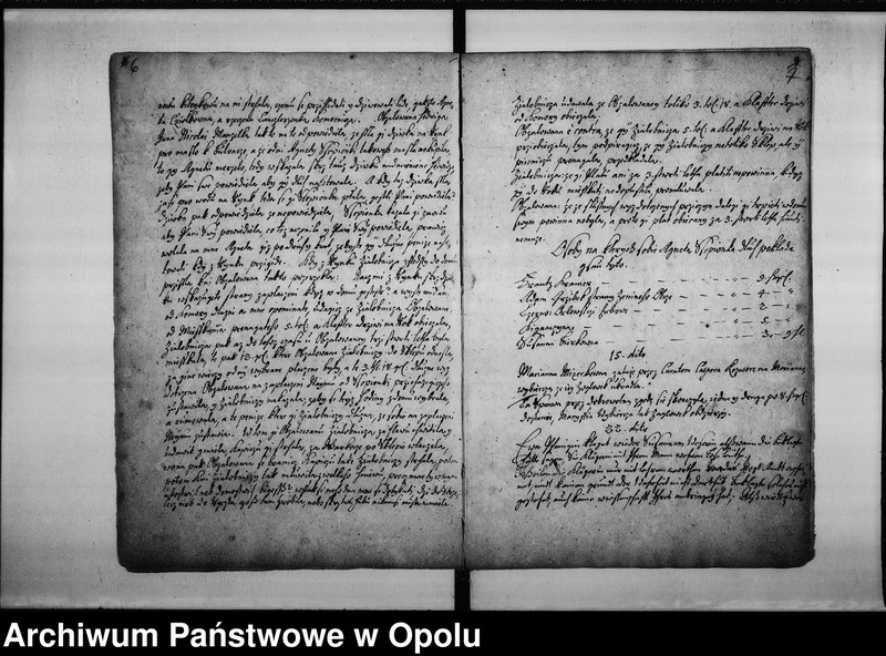 image.from.unit.number "["Protoculum" urzędu wójtowskiego miasta Opola (prowadzony przez hrabiego Jerzego Adama z Gaszyny, hetmana krajowego księcia opolsko - raciborskiego).]"