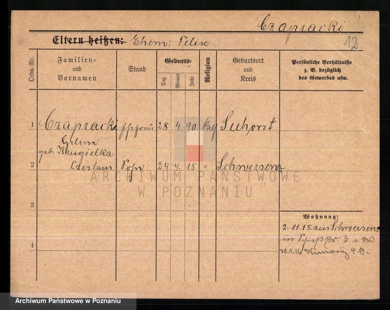 Obraz 14 z jednostki "Czapnik - Czarnecki"