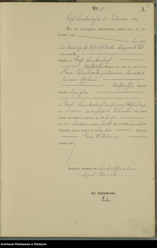 image.from.unit.number "Geburts-Haupt-Register Nr 1 - 121"