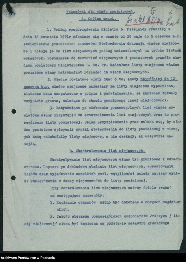 Obraz 8 z jednostki "[Stwierdzenie powierzchni zasiewów w 1921 roku]"