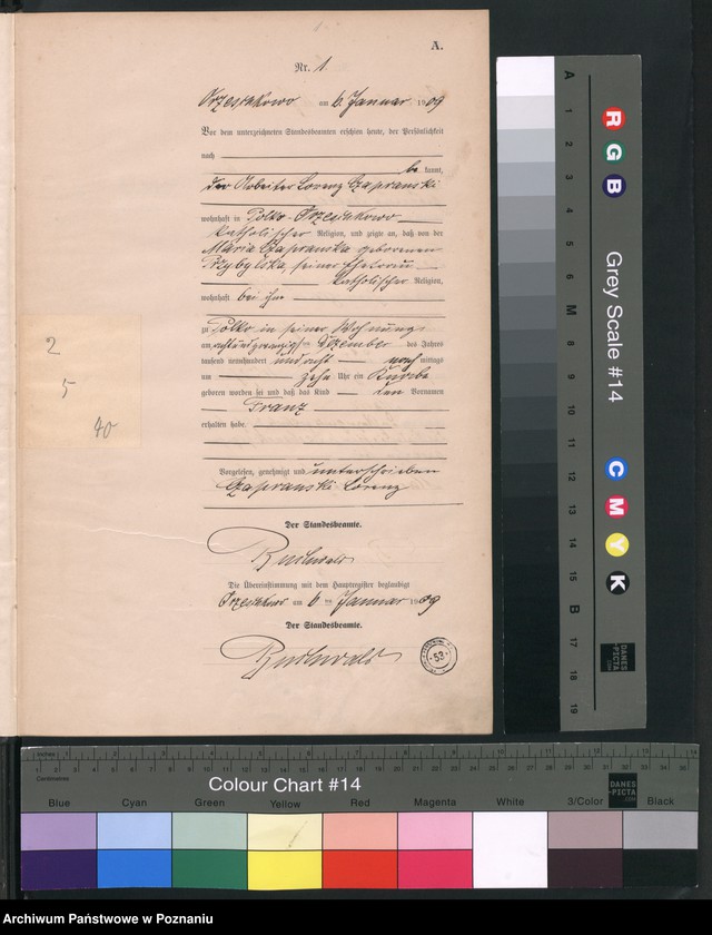 Obraz 4 z jednostki "Geburts-Neben-Register"