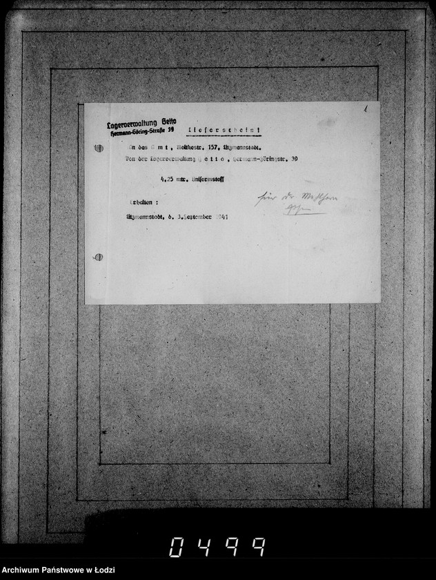 Obraz 5 z jednostki "[Korespondencja, rachunki i zamówienia instytucji i firm]"