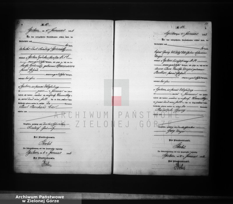 image.from.unit.number "Geburts-Neben-Register, Band I von No 1 bis No 524"