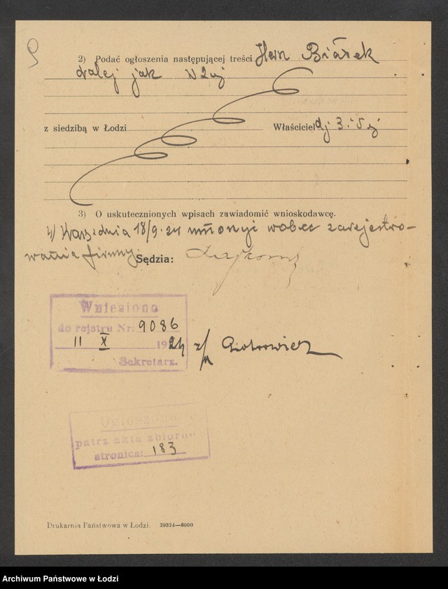 Obraz 11 z jednostki "Hersz Białek – sklep rzeźniczy"