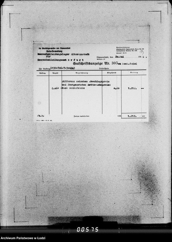 Obraz 18 z jednostki "706 Schlafsäcke. Auslieferung"
