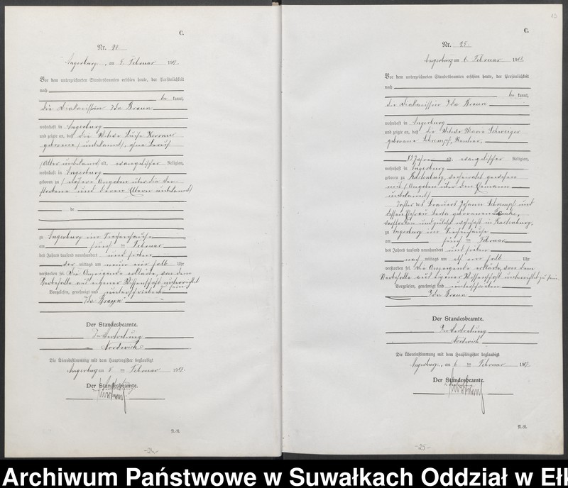 image.from.unit.number "[Sterbe-Neben-Register des Preussischen Standes-Amtes Angerburg Kreis Angerburg]"