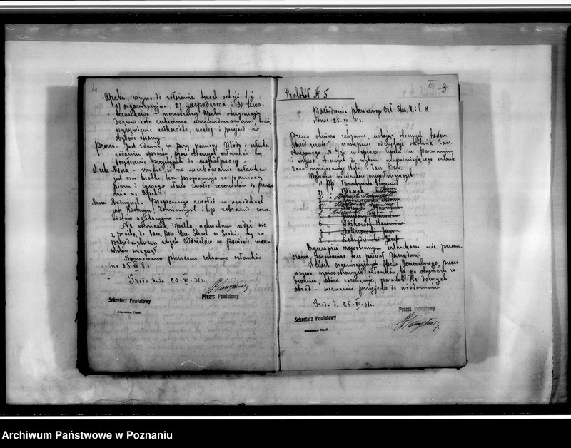 Obraz 8 z jednostki "Książka protokołów z zebrań plenarnych i zebrań zarządu Związku"