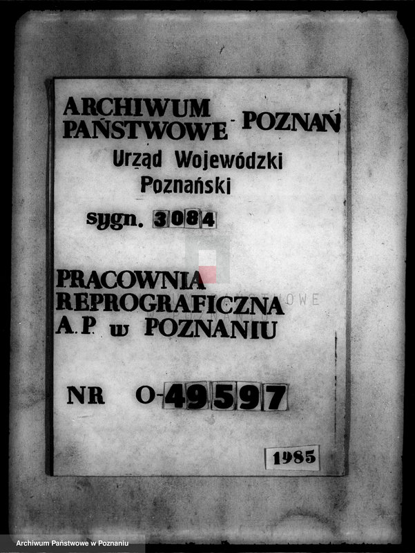 Obraz 1 z jednostki "Operat szacunkowy majątku Wyrza osada powiatu wyrzyskiego"
