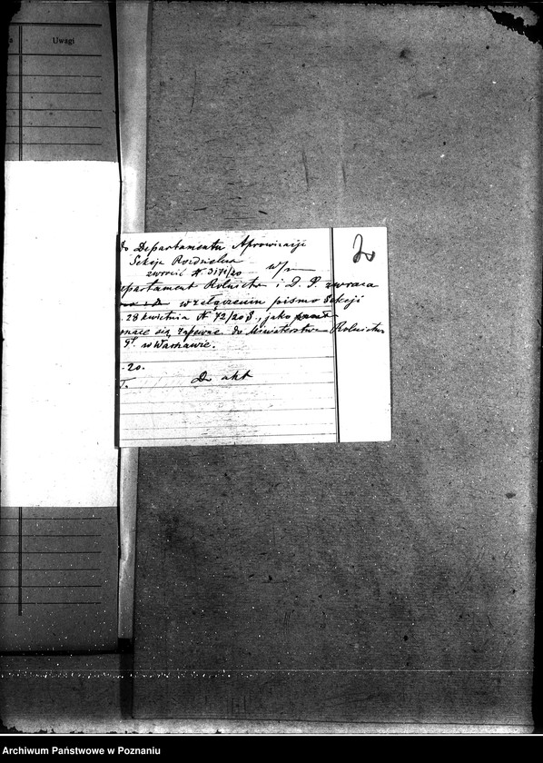 Obraz 6 z jednostki "Departament Aprowizacji"