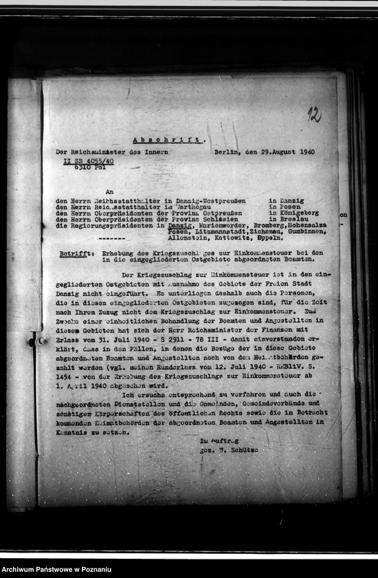 Obraz 16 z jednostki "Okólniki, rozporządzenia"