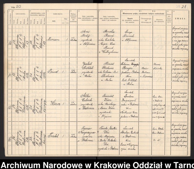 image.from.unit.number "Księga urodzeń"