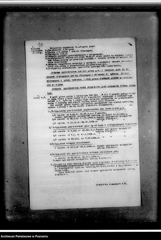 Obraz 14 z jednostki "Protokoły, rozkazy, komunikaty, okólniki, sprawozdania Związku Oficerów Rezerwy Rzeczypospolitej Polskiej. Regulamin dla Kół Podchorążych Rezerwy"