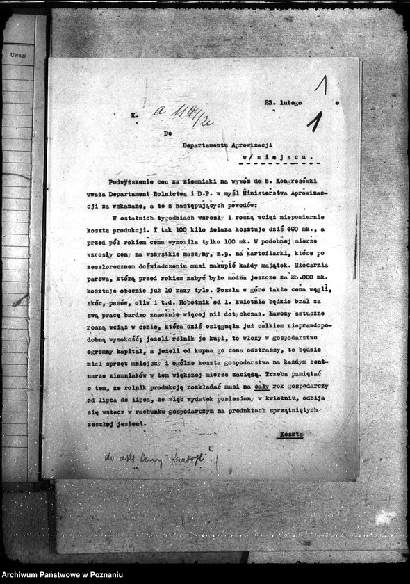 Obraz 5 z jednostki "Ceny kartofli"