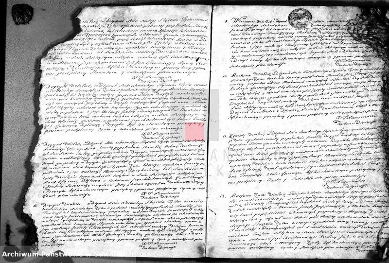 image.from.unit.number "Duplikat akt urodzonych, zaślubionych i umarłych w parafii wigierskiej"