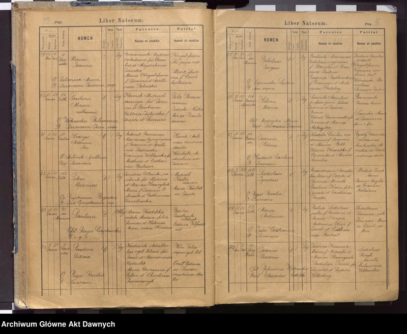 image.from.unit.number "Parafia: Lwów, par. św. Marcina. Dekanat: Lwów. Księga metrykalna urodzeń, ślubów i zgonów dla parafii miejskiej i przedmieść: Zamarstynów i Zniesienie."