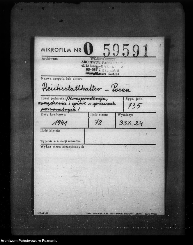 Obraz 2 z jednostki "Korespondencja, zarządzenia i opinie w sprawach personalnych"