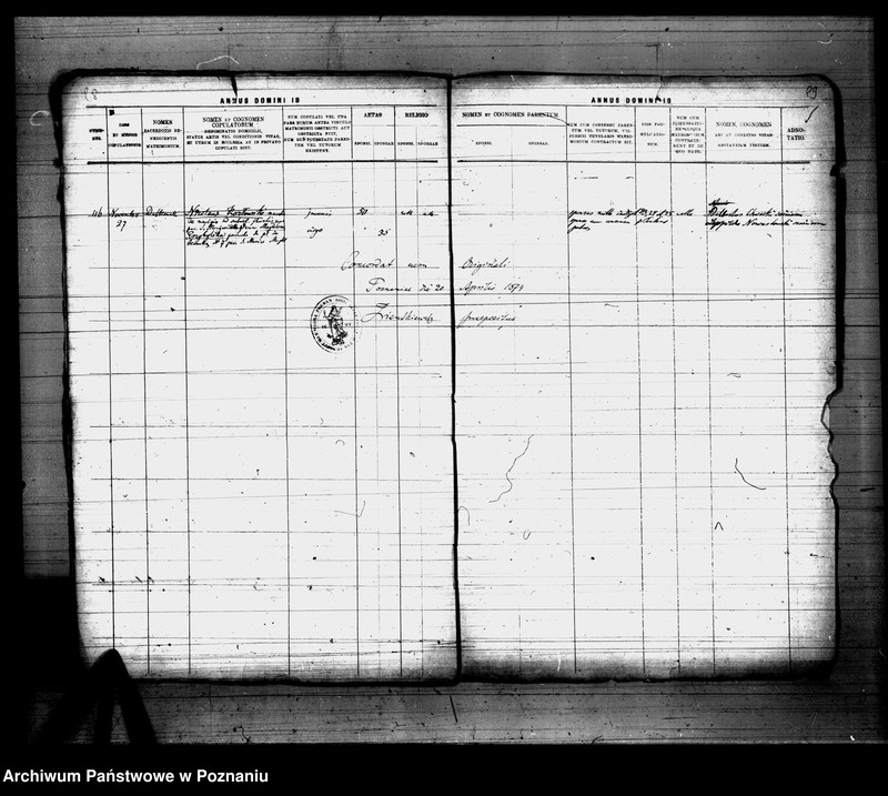 Obraz 15 z jednostki "Księga małżeństw"