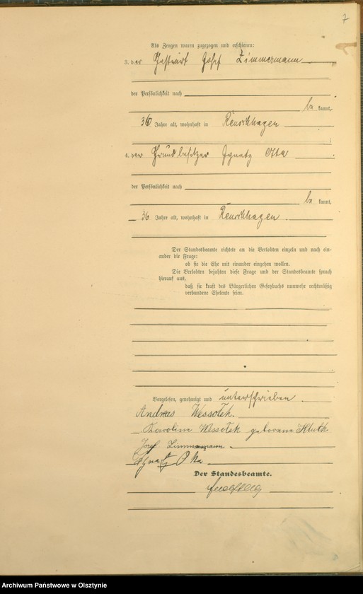 image.from.unit.number "Heiraths-Haupt-Register Nr 1 - 23"