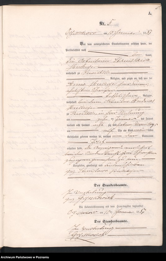 Obraz 8 z jednostki "Księga urodzeń"