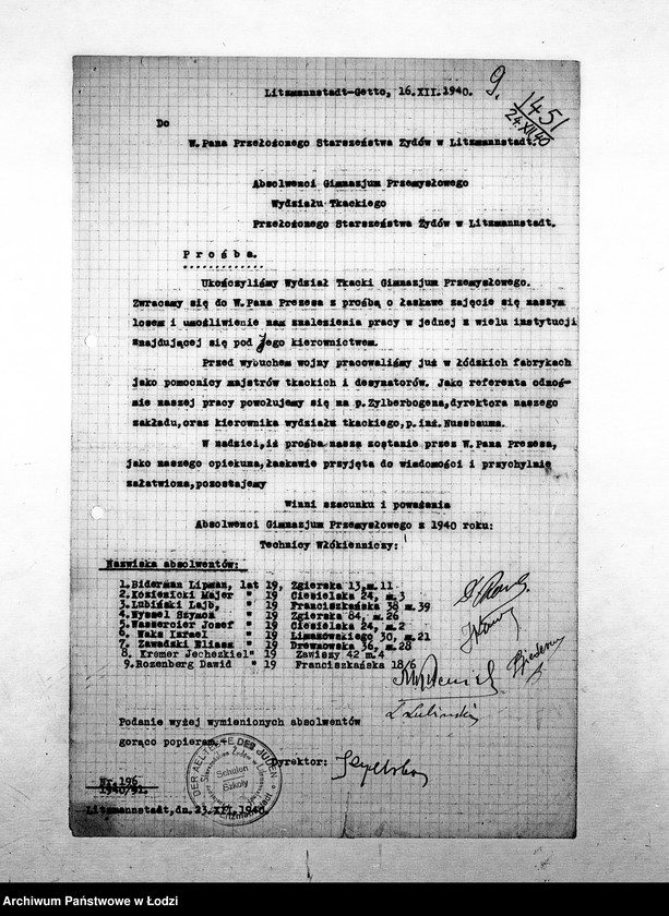 Obraz 12 z jednostki "[Sprawy zatrudnienia i poprawy bytu]"