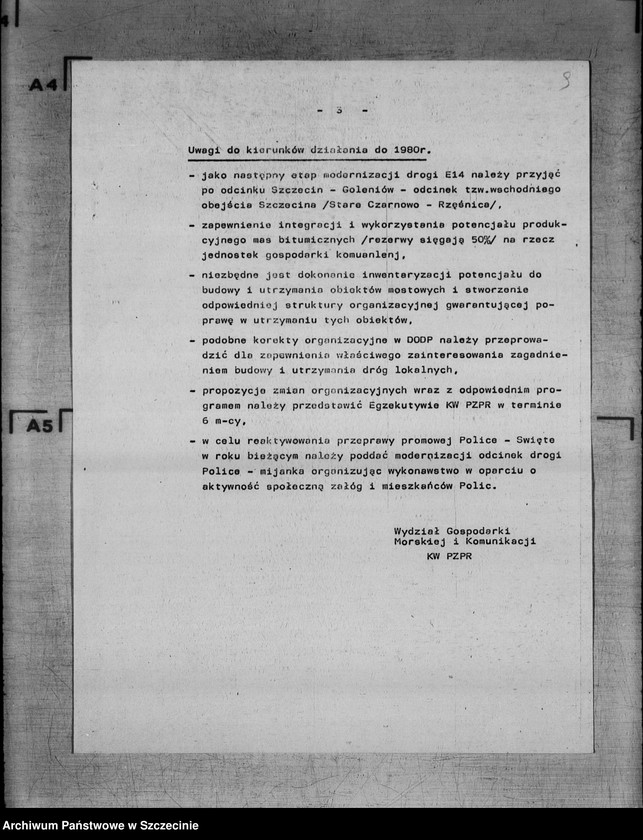 Obraz 13 z jednostki "Protokół posiedzenia Egzekutywy Komitetu Wojewódzkiego Polskiej Zjednoczonej Partii Robotniczej: 3 kwietnia 1979 r."