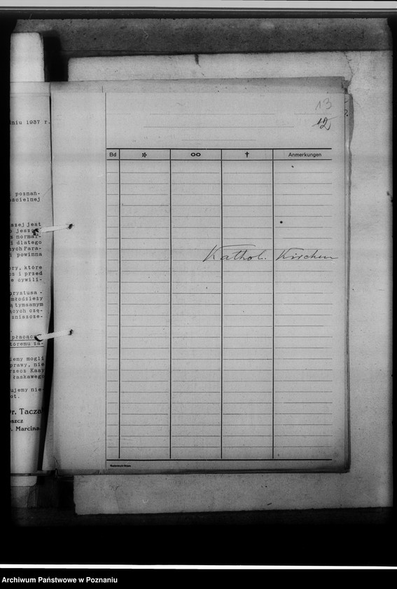 image.from.unit.number "Kreissippenamt Altburgund [Szubin, wykazy ksiąg kościelnych parafialnych ewangelickich i katolickich]"