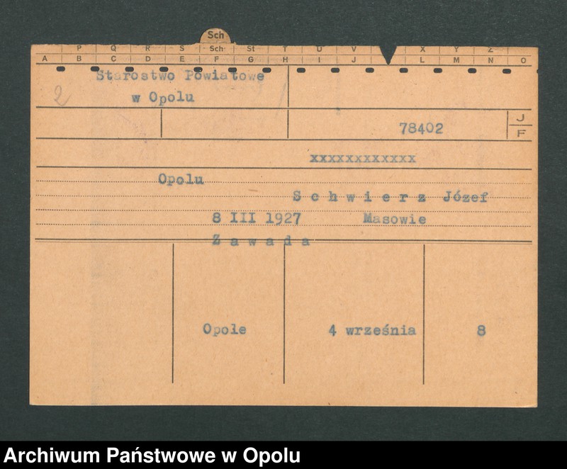 Obraz 4 z jednostki "[Sklarz Johann, Ruderswald]"