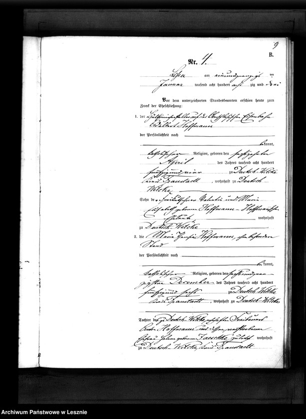 Obraz 10 z jednostki "[Księga małżeństw - wieś]"