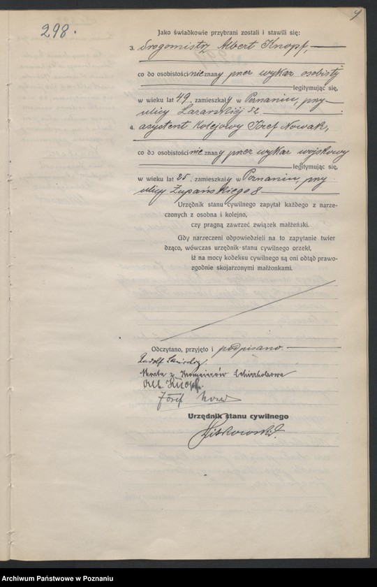 Obraz 11 z jednostki "Księga miejscowa małżeństw tom II [Rejestr główny małżeństw]"