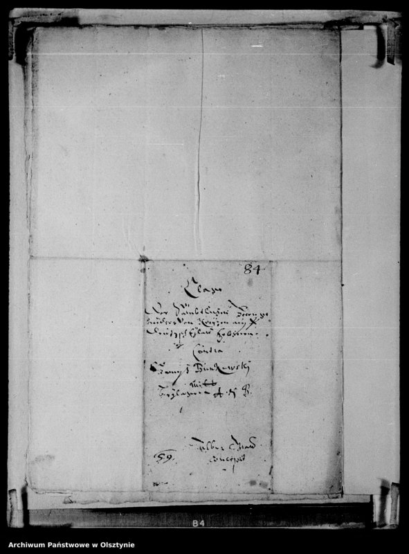 image.from.unit.number "Klage der sämtliche Gebrüder von Kreuzen, Erbherren auf Deutsch Eylau contra hannuss Bunkowski mit Beilagen A und B"