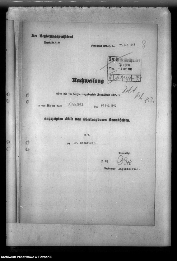 Obraz 18 z jednostki "Nachweisung ansteckender Krankheiten"