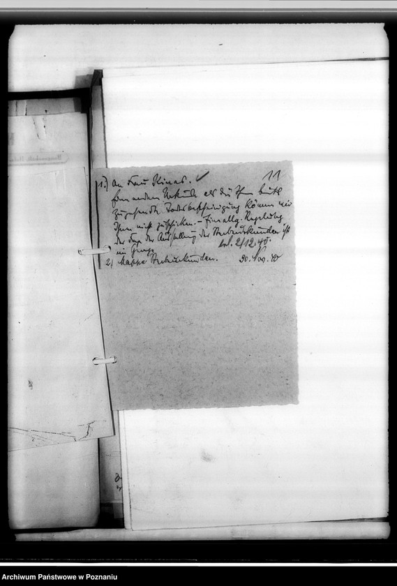 Obraz 15 z jednostki "Im Jahre 1940 beantragte Sterbeurkunden (miejscowych Niemców, którzy zginęli w 1939 roku"