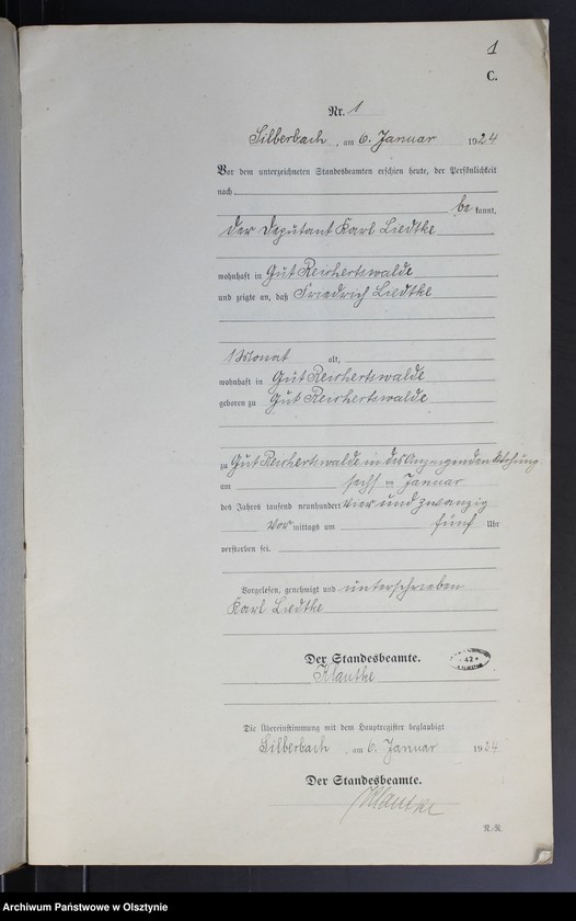 image.from.unit.number "Sterbe-Neben-Register Nr 1 - 28"