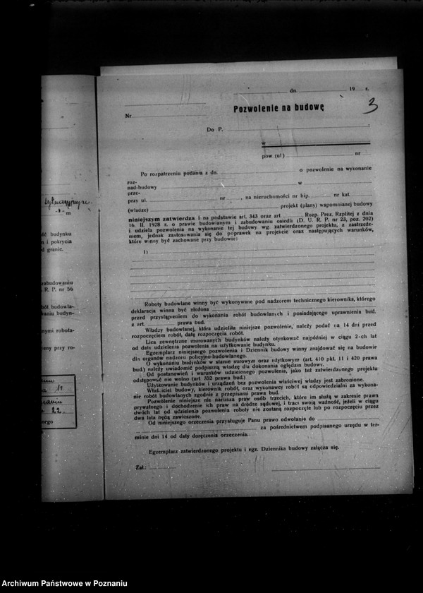 Obraz 7 z jednostki "/Zatwierdzenie budowy zakładu przemysłowego Rolniczej Spółki Olejarskiej Spółka z o. o. w Szamotułach/"