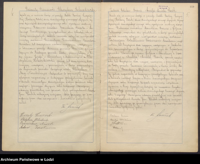 Obraz 5 z jednostki "Akta małżeństw"