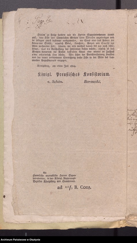 image.from.unit.number "Verordnungen verschiedenen Inhalts in kirchlichen und geistlichen Sachen [Rozporządzenia dotyczące spraw kościelnych]"