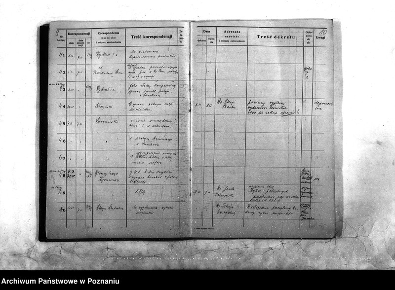 Obraz 8 z jednostki "Sekcja Rolna Dziennik 1919 r./nr. 1 - 1054"