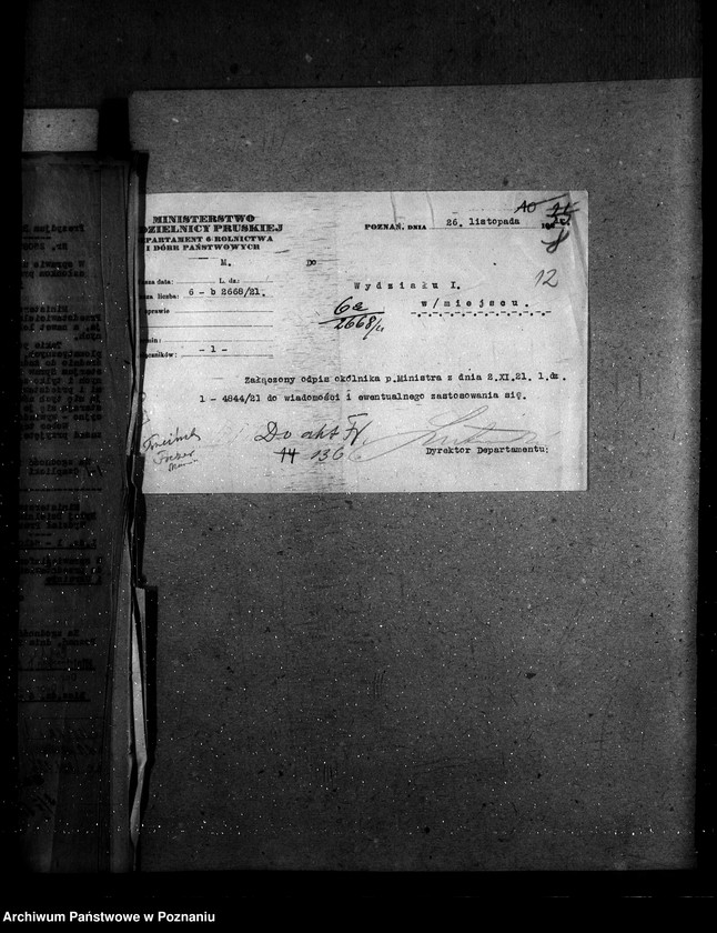 Obraz 16 z jednostki "Sprawy szczegółowo-- administracyjne. Okólniki wewnętrzne"